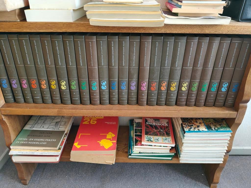 Grote Spectrum Encyclopedie - Complete 24-delige set, Ophalen, Complete serie, Diverse auteurs, Zo goed als nieuw
