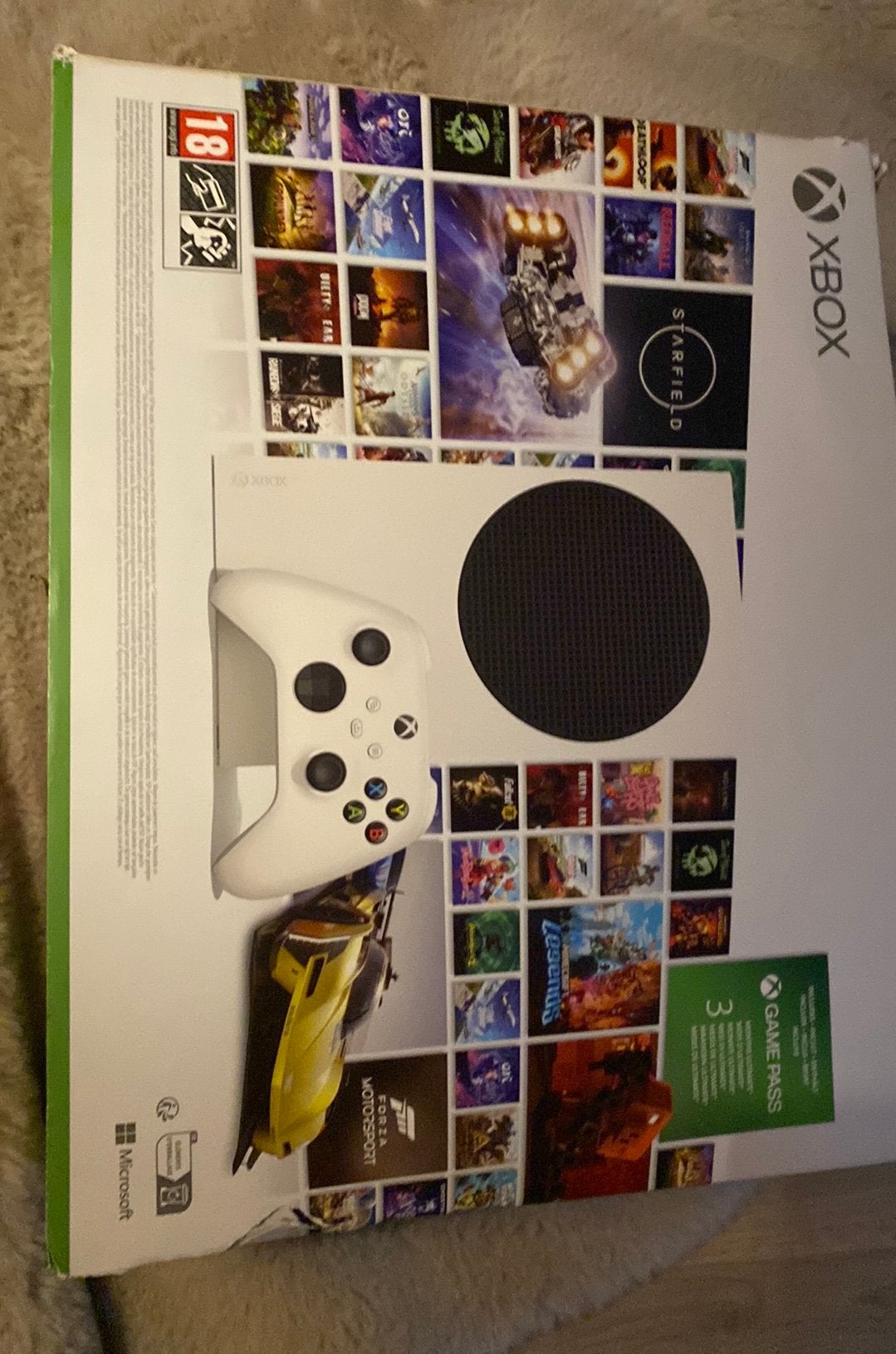 Xbox s sieries met game pass, Ophalen of Verzenden, Zo goed als nieuw, 500 GB, Met 2 controllers