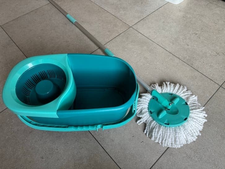 Leifheit Dweilemmer met Mop - Complete Schoonmaakset, Huis en Inrichting, Schoonmaakartikelen, Dweilemmer, -bak, of -wagen, Ophalen