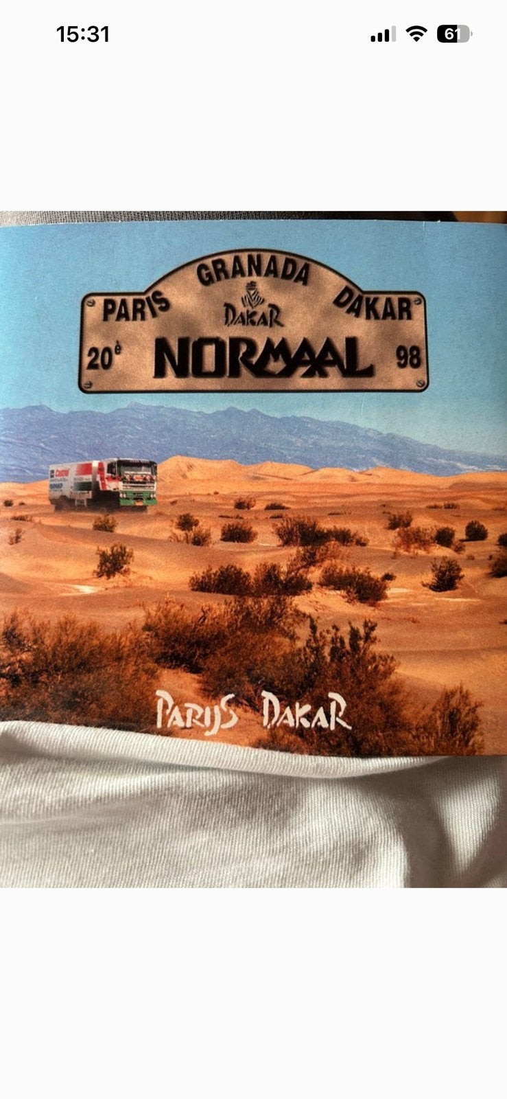 Normaal - parijs - dakar, Ophalen of Verzenden, Zo goed als nieuw, Levenslied of Smartlap