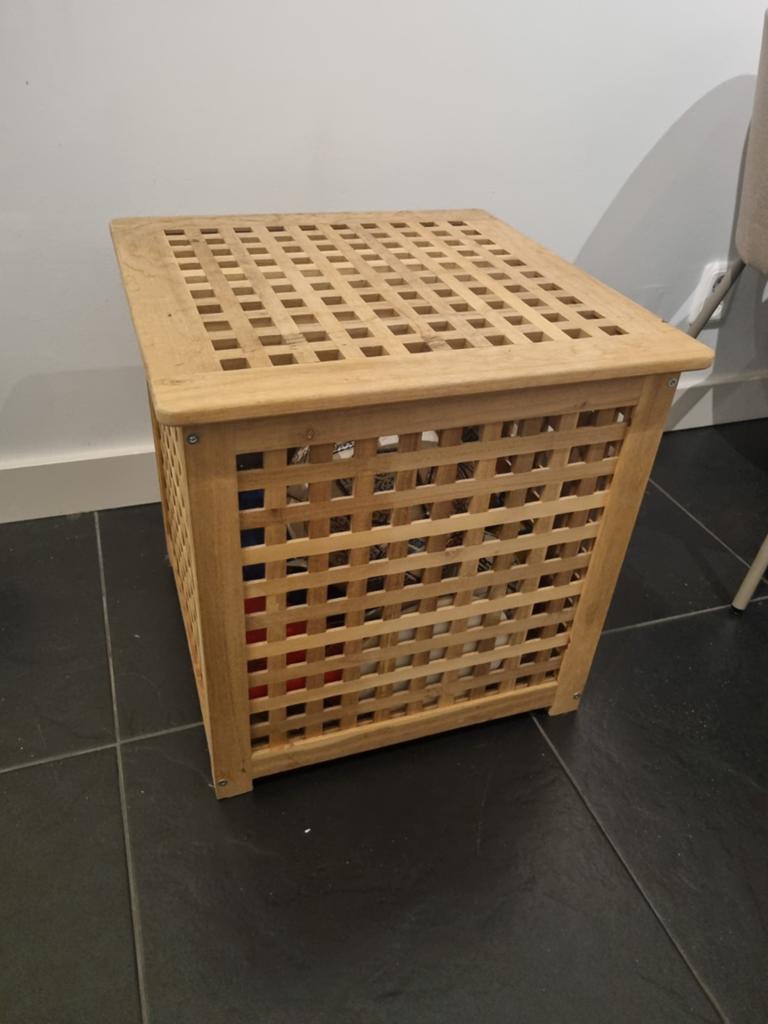 Ikea HOL opbergkist/wasmand/bijzettafel, Ophalen, 50 tot 100 cm, Minder dan 50 cm, Minder dan 50 cm