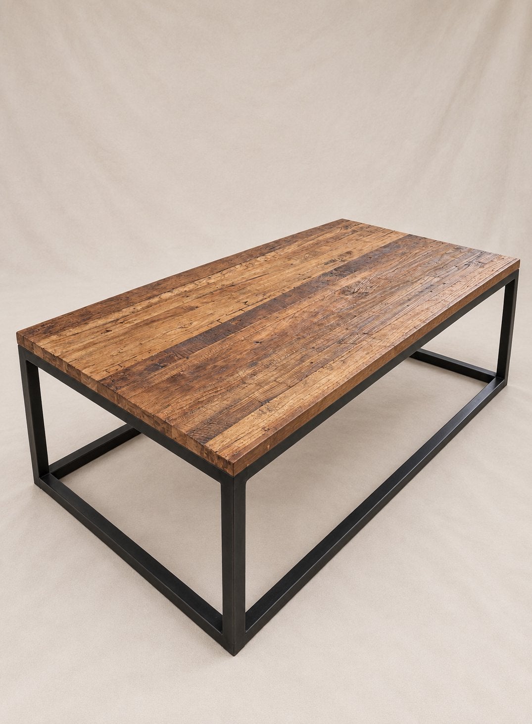 Houten salaon tafel, 100 tot 150 cm, Zo goed als nieuw, Overige houtsoorten, 50 tot 100 cm