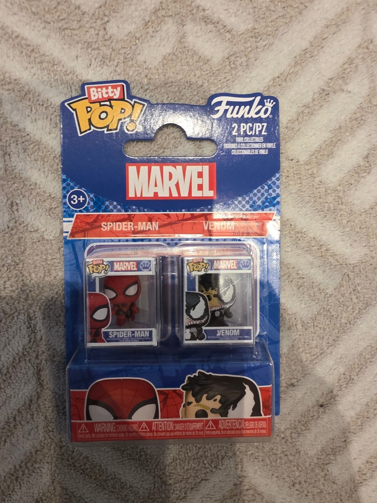Funko Bitty Pop Marvel Spiderman & Venom, Verzamelen, Ophalen of Verzenden