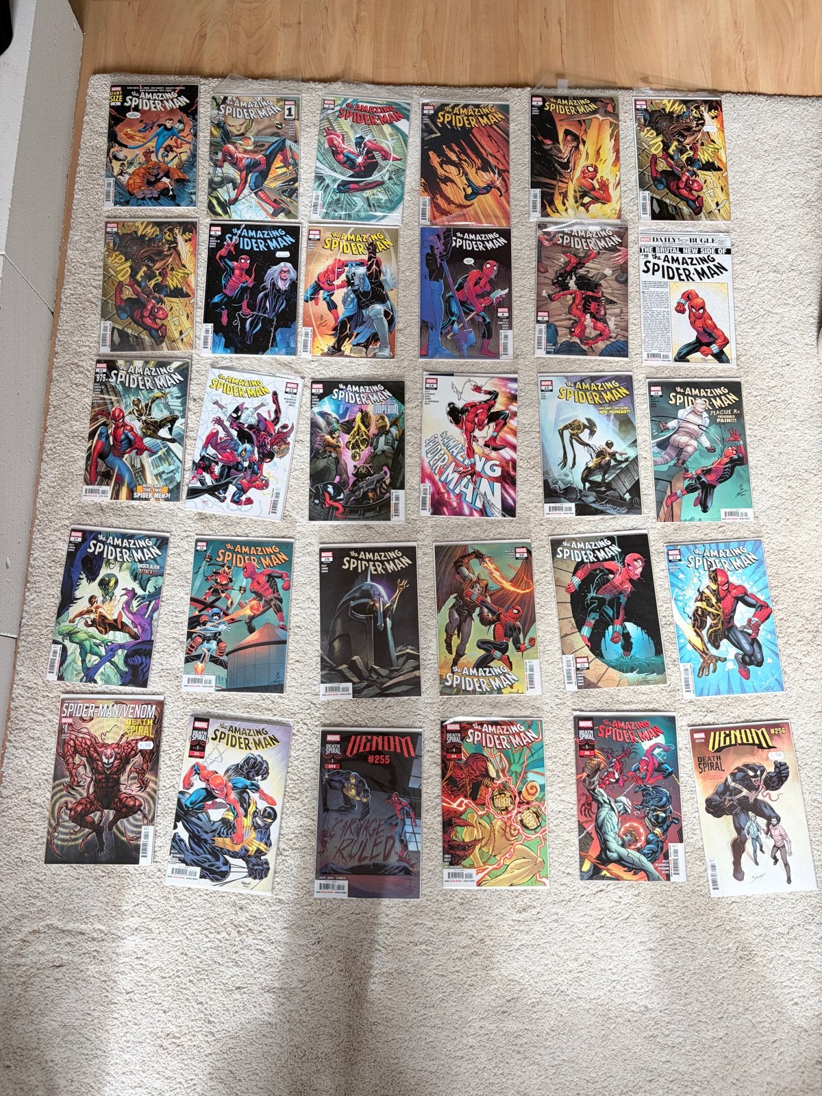 Amazing Spider-Man Vol. 7, Giant-Size & Death Spiral Comics, Meerdere stripboeken, Ophalen of Verzenden, Gelezen