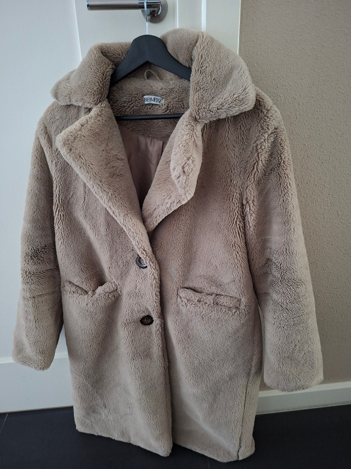 Dreamerz teddy jas M/L - Zo goed als nieuw, Kleding | Dames, Maat 38/40 (M), Beige, Ophalen of Verzenden, Zo goed als nieuw