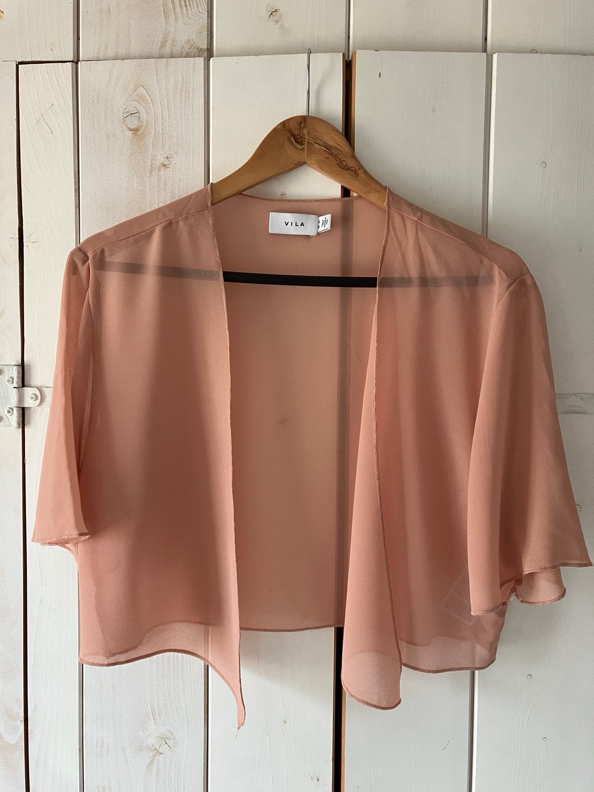 Vila bolero zacht Rose mt 42 z.g.a.n., Ophalen of Verzenden, Zo goed als nieuw, Maat 42/44 (L), Roze