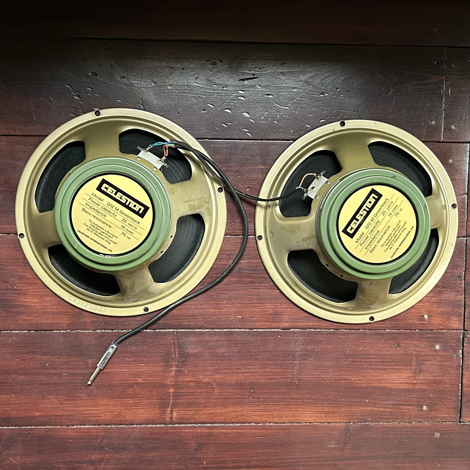 Celestion Greenbacks (set van 2), Ophalen, Gebruikt, Elektrische gitaar