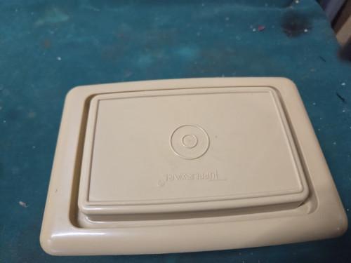 tupperware botervloot vintage, Huis en Inrichting, Keuken | Tupperware, Ophalen of Verzenden, 'T Olde Gre-j, Info@toldegrej.nl