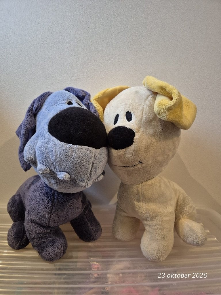 Woezel en Pip knuffel, Ophalen of Verzenden, Gebruikt, Hond, Middelgroot (20 tot 80 cm)