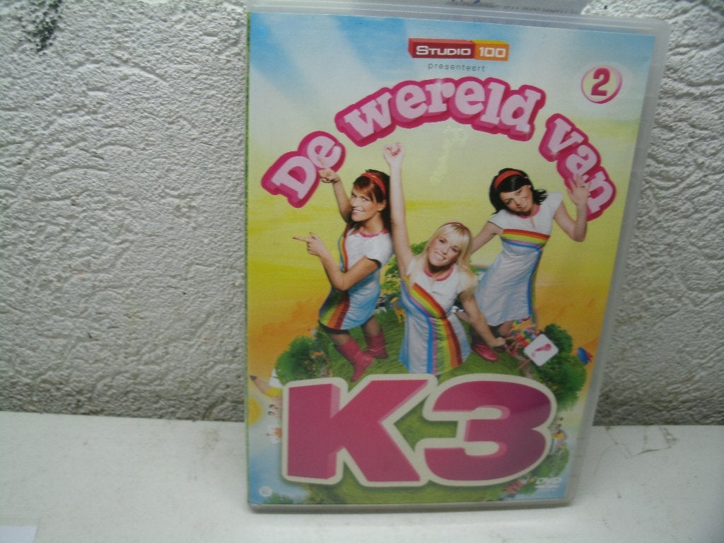 dvd 216k k3 de wereld van, Cd's en Dvd's, Alle leeftijden, Ophalen of Verzenden, Zo goed als nieuw