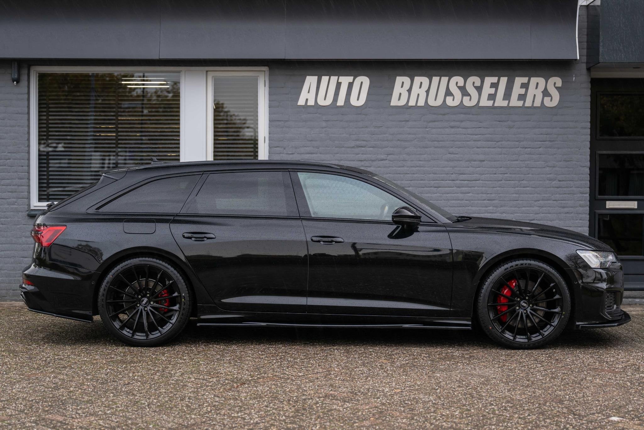 Audi A6 Avant 55 TFSI e quattro Competition S6 Style Dealer, Auto's, Automaat, Gebruikt, 4 cilinders, Zwart