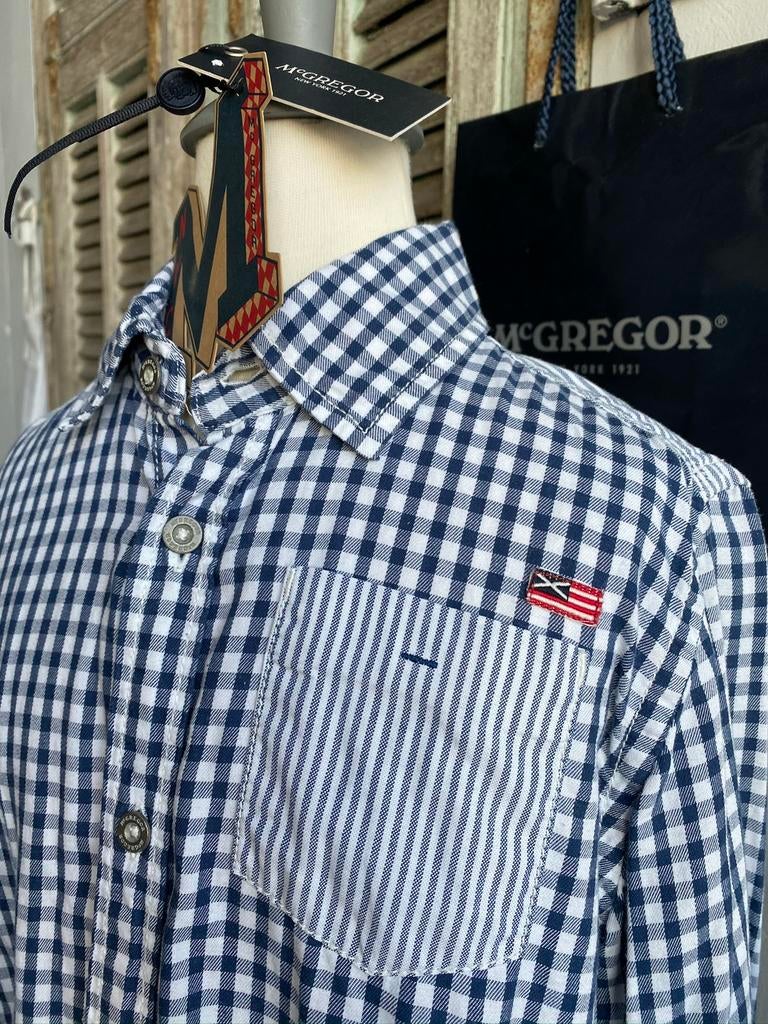 Schitterend McGREGOR overhemd size 140/10Y, McGregor, Overhemd of Blouse, Ophalen of Verzenden, Zo goed als nieuw