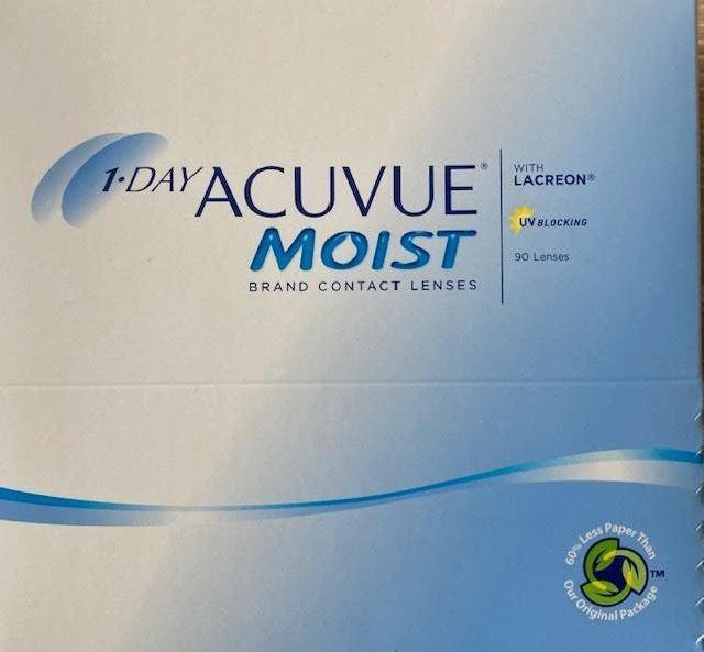 Acuvue Moist daglenzen   -2.50, Ophalen of Verzenden, Nieuw, Ogen, Verzorging