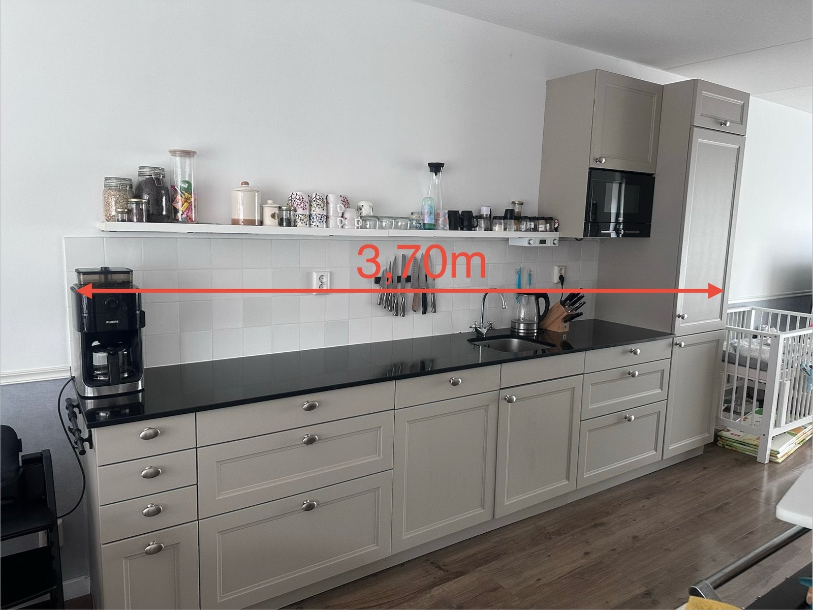 Keuken gebruikt maar in goede staat, Ophalen, Gebruikt, 5 laden of meer, 200 cm of meer