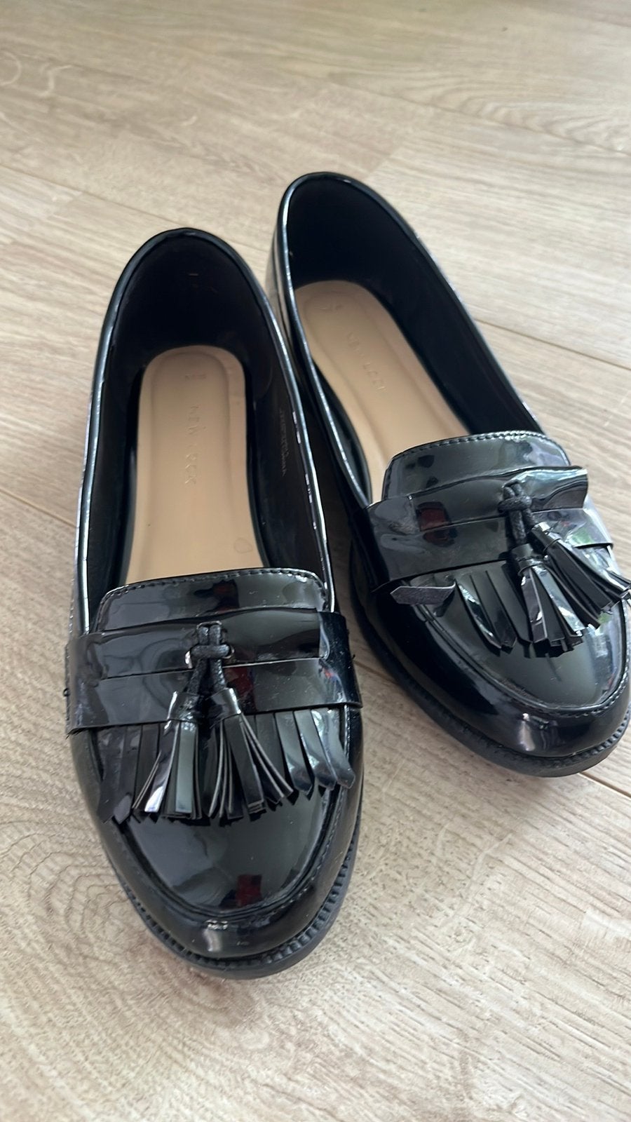Lak schoenen/ New Look 38, Ophalen of Verzenden, Zo goed als nieuw, Instappers, Zwart