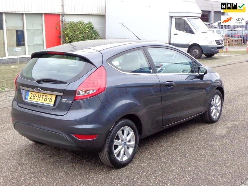 Ford Fiesta 1.25 Ghia Bj 2009 NAP Airco Met Nieuwe Apk, Auto's, 4 cilinders, 82 pk, Origineel Nederlands, Bedrijf