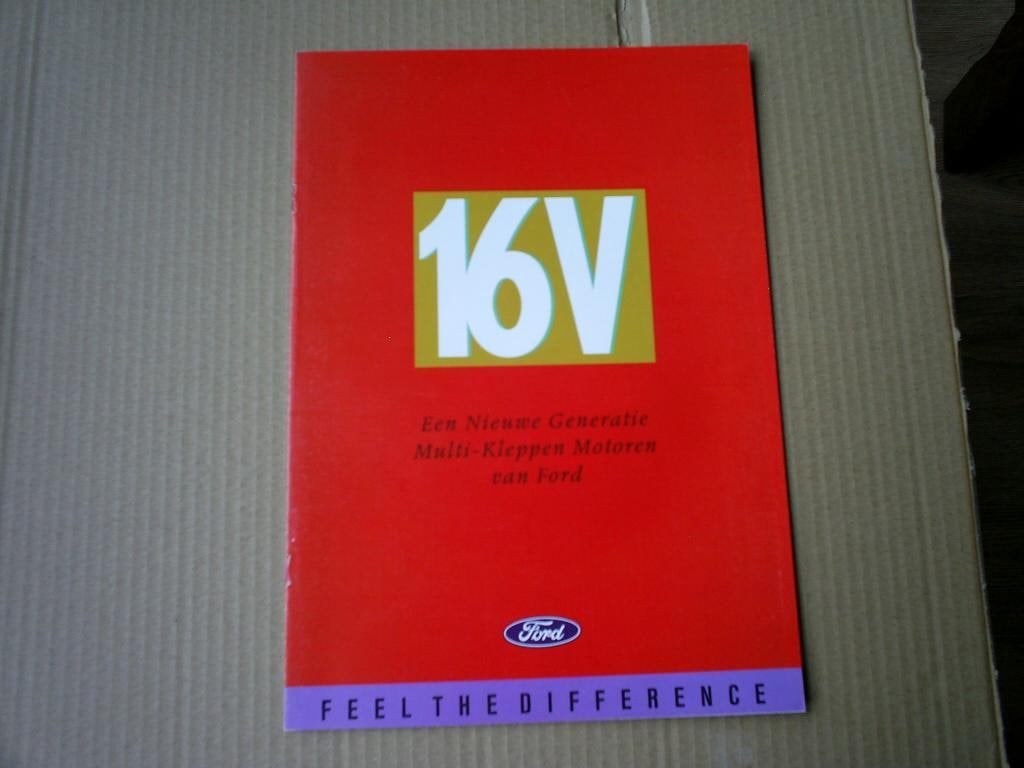 Ford Escort 16 V een nieuwe generatie 1 / 1992 8 pag., Verzenden, Zo goed als nieuw, Ford