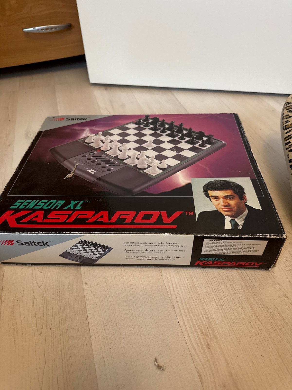 Saitek Kasparov Sensor XL Schaakcomputer, Een of twee spelers, Ophalen of Verzenden, Zo goed als nieuw