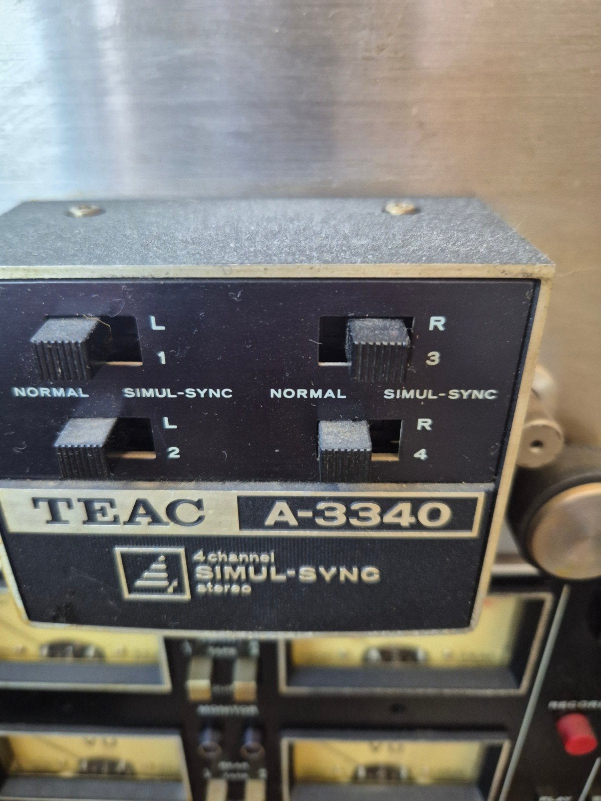Teac A-3340 Bandrecorder met banden - van mijn vader, Ophalen, Bandrecorder, Met banden