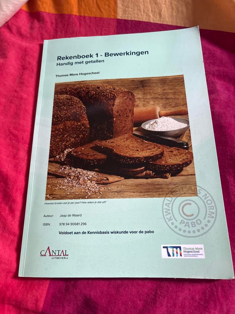 Rekenboek 1 - Bewerkingen: Handig met getallen, Boeken, Ophalen of Verzenden, Beta, Zo goed als nieuw, HBO