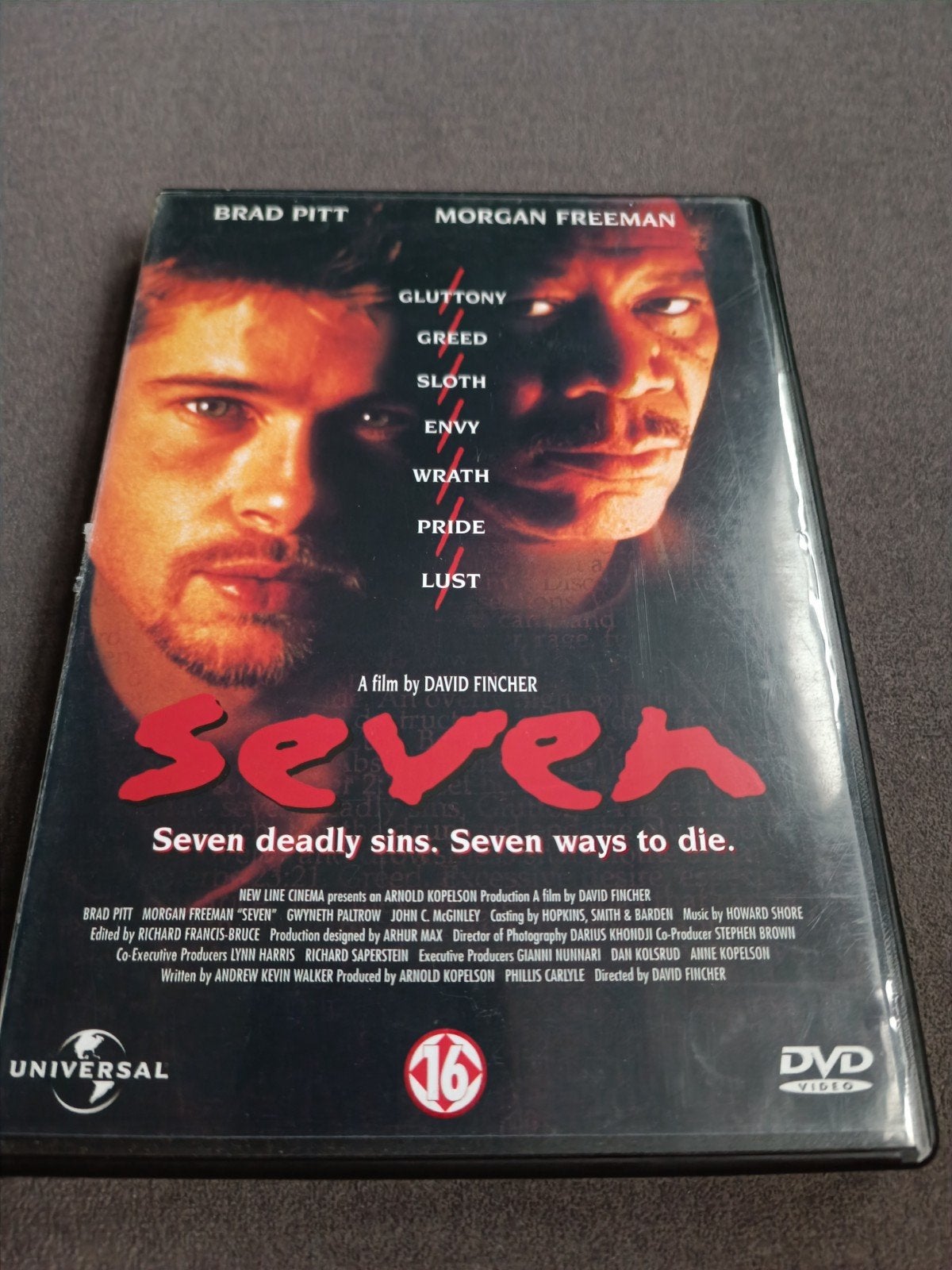 Seven - dvd, Alle leeftijden, Ophalen of Verzenden, Zo goed als nieuw