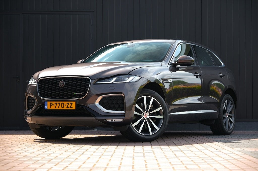 Jaguar F-Pace 2.0 P400e PHEV R-Dynamic Black | Meridian Surr, Auto's, Jaguar, Automaat, 4 cilinders, 2000 kg, Zilver of Grijs