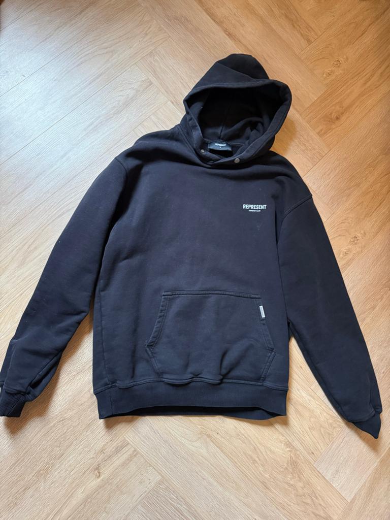 REPRESENT Hoodie Heren Maat M - Owners' Club, Ophalen of Verzenden, Gedragen, Maat 48/50 (M), Zwart
