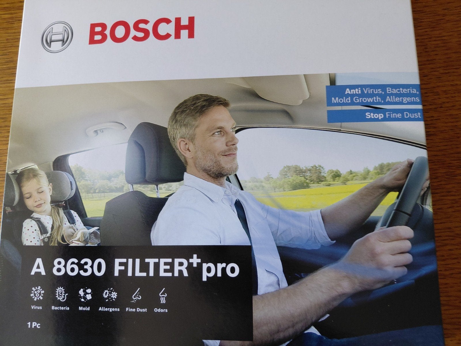Bosch A 8630 FILTER+ pro interieurfilter VW, Seat, Skoda, Au, Ophalen of Verzenden, Nieuw, Audi