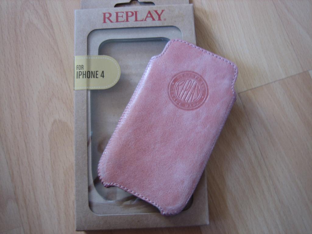 Nieuw Replay leren hoesje oud roze samsung iphone, Ophalen of Verzenden, Nieuw