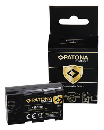 PROTECT Battery LP-E6NH fA 1/4r Canon EOS R5 EOS R6 R6II R7, Nieuw