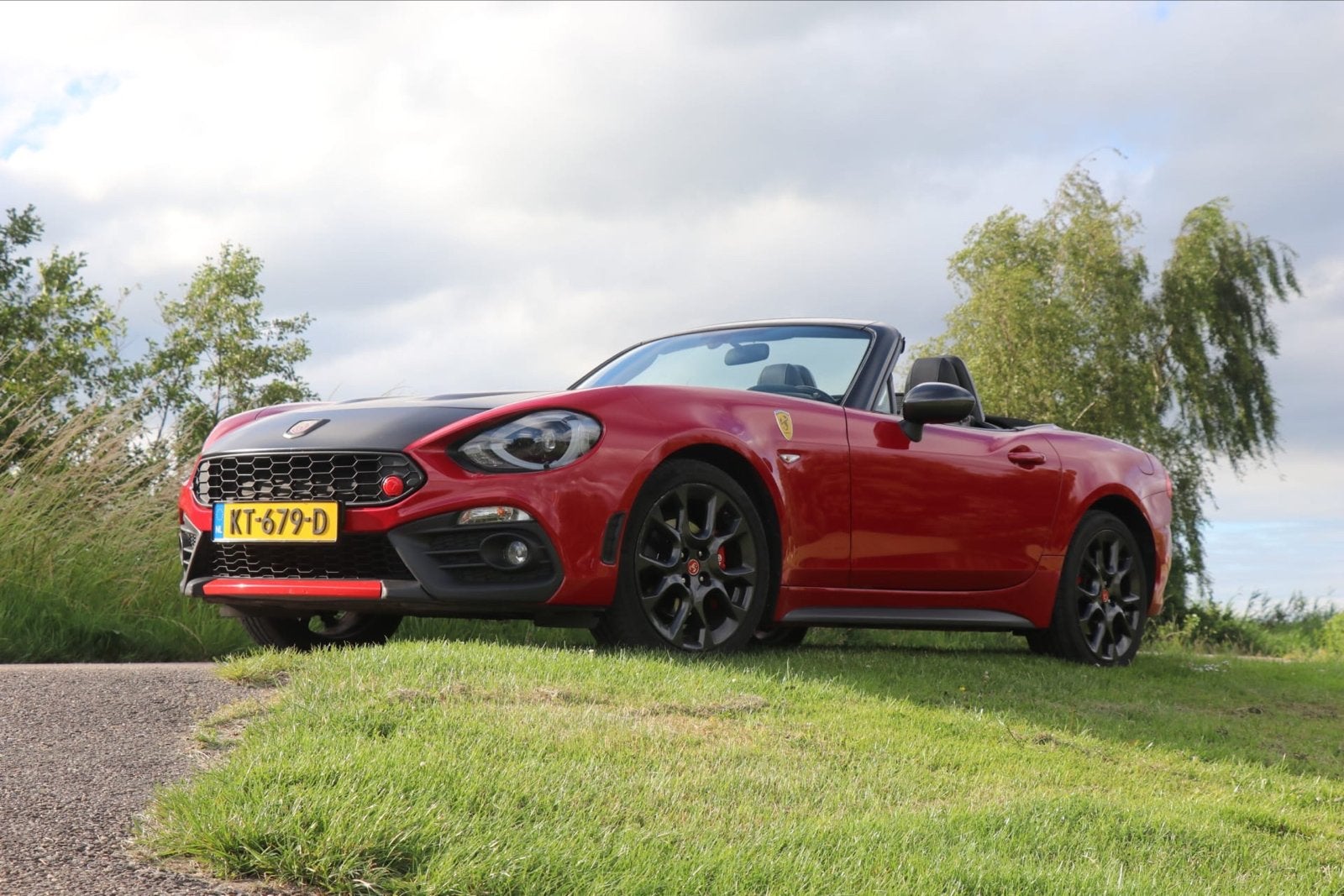 Origineel NL. Abarth 124 Spider 1.4 Multiair met NAP, Auto's, Achterwielaandrijving, 40 €/maand, Overige modellen, 4 cilinders