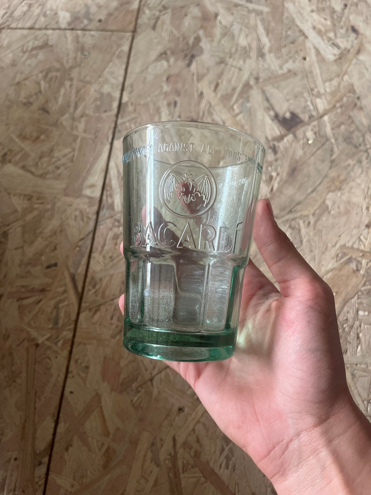 Set van 5 Bacardi glazen, Ophalen
