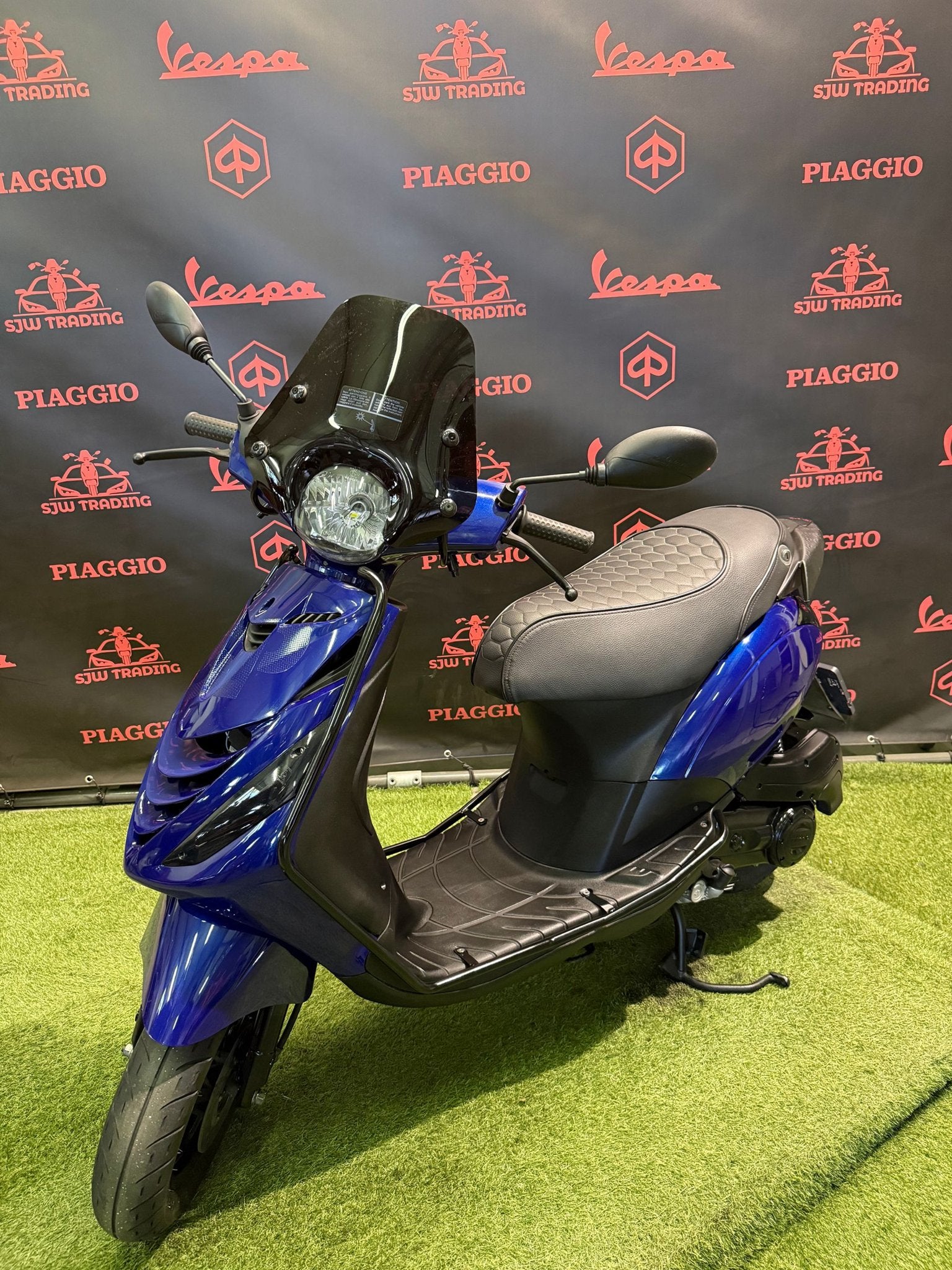 Piaggio Zip 2023 Brom! SP Candy Blue / RS Zadel / Garantie!, -, Maximaal 45 km/u, -, Zip