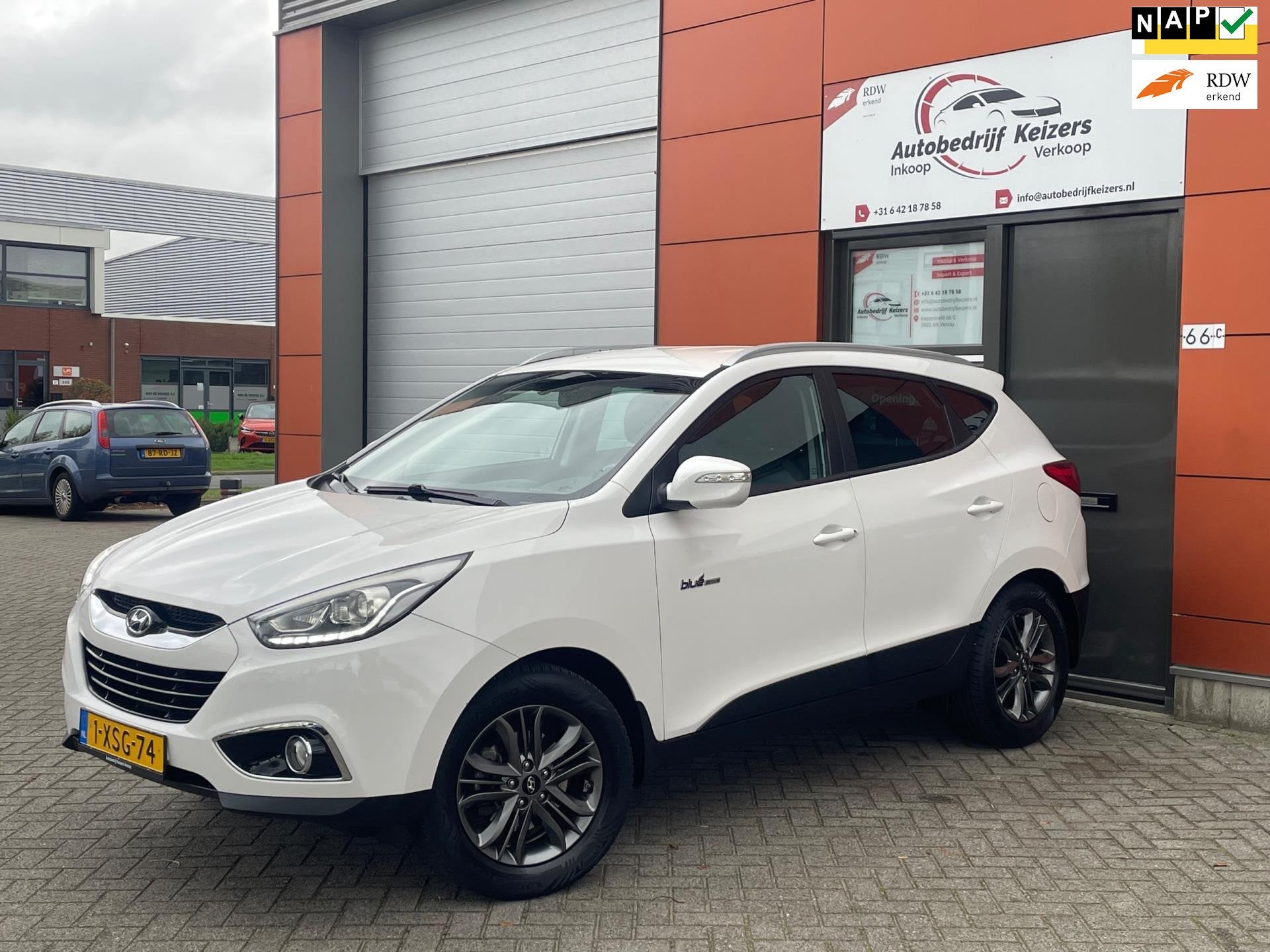 Hyundai iX35 1.6 GDI 2WD APK CAMERA NAP NAVI NETTE AUTO, Auto's, Voorwielaandrijving, Euro 5, 135 pk, 4 cilinders