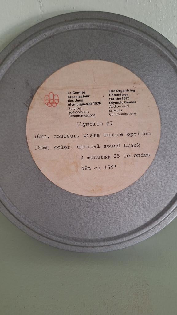 Vintage 16mm film: Olymfilm #7 Montreal 1976, Ophalen of Verzenden, 16mm film