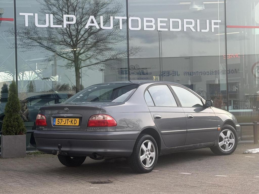 Toyota Avensis 1.6-16V Linea Luna Sedan bj 2002 Airco Nette, Voorwielaandrijving, Stof, Zwart, 4 cilinders