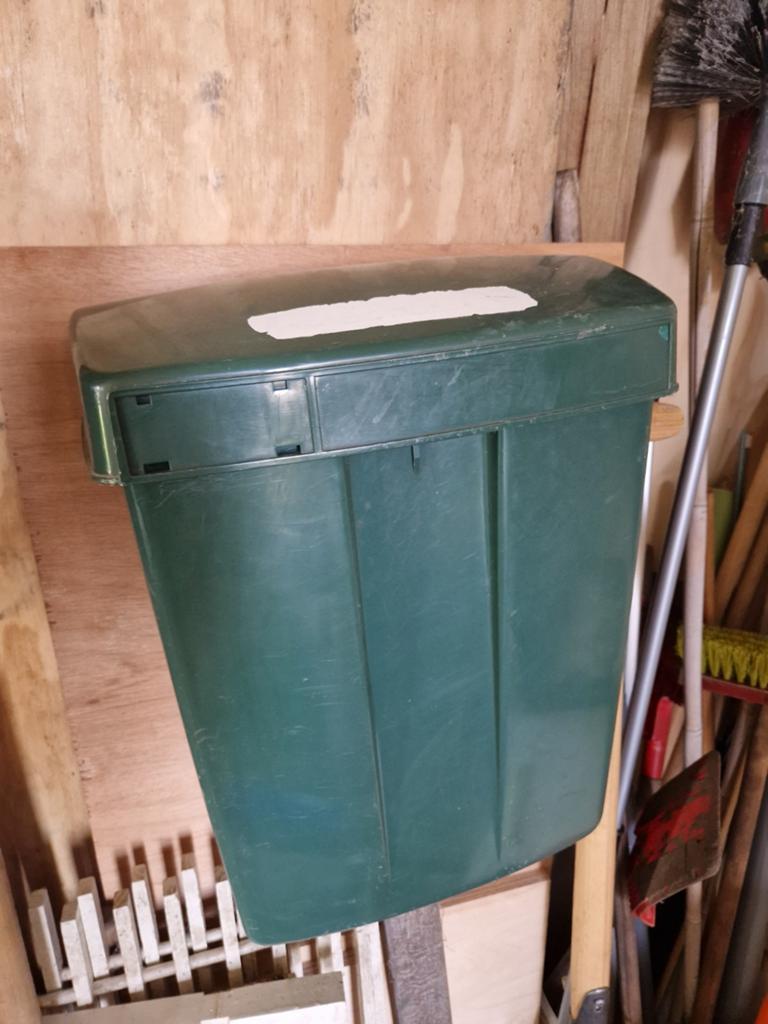 Brievenbus groen met paaltje erbij, Minder dan 75 liter, Ophalen of Verzenden