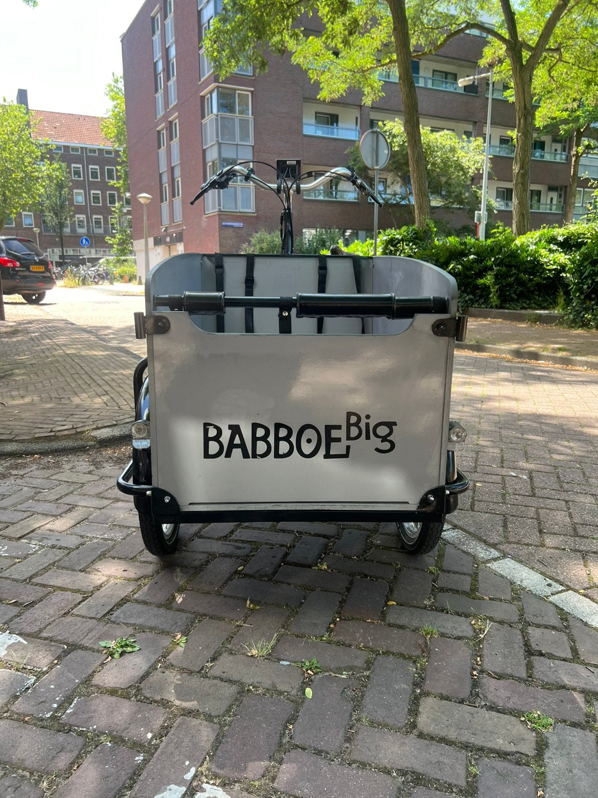Elektrische big babboe., Ophalen of Verzenden, Zo goed als nieuw, 4 kinderen of meer