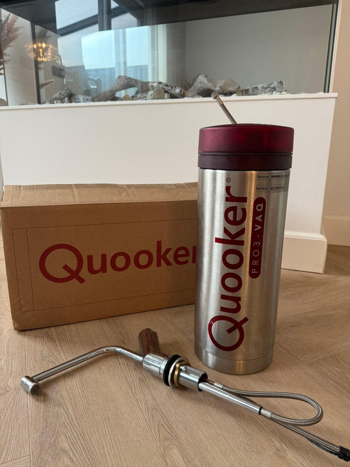 Quooker + kraan, Ophalen, Boiler, Minder dan 20 liter, Minder dan 3 jaar oud