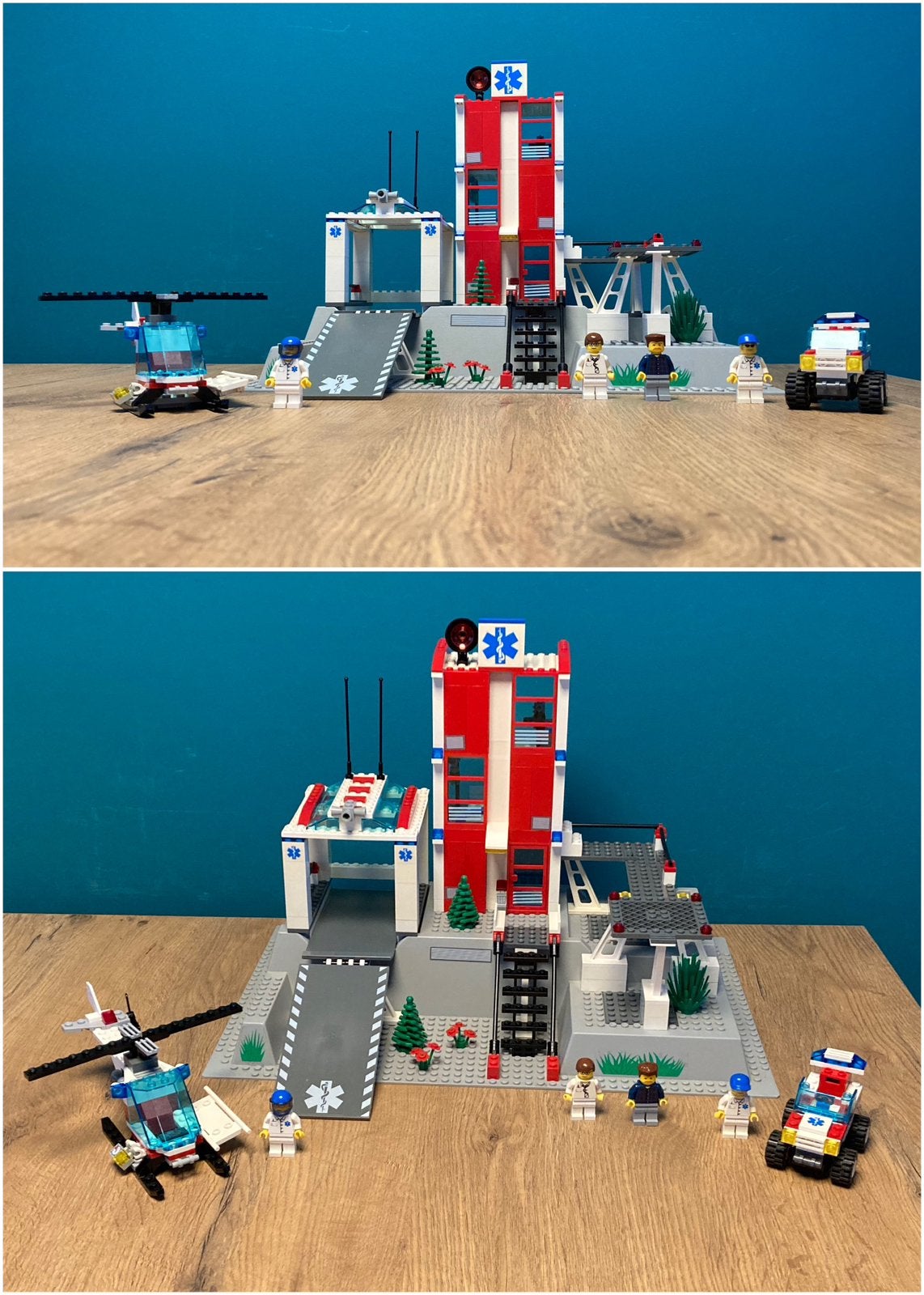 Lego City 7892 Hospital (ziekenhuis), Ophalen, Gebruikt