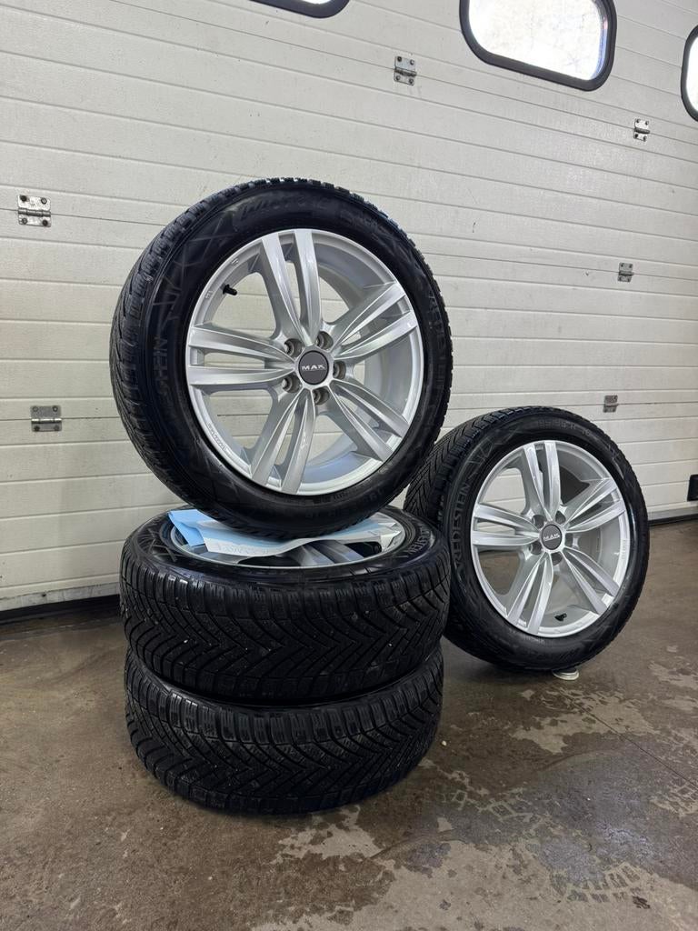 MAK 16” velgen Volkswagen Polo / Seat Ibiza winterset, Ophalen, 16 inch, Banden en Velgen, Winterbanden