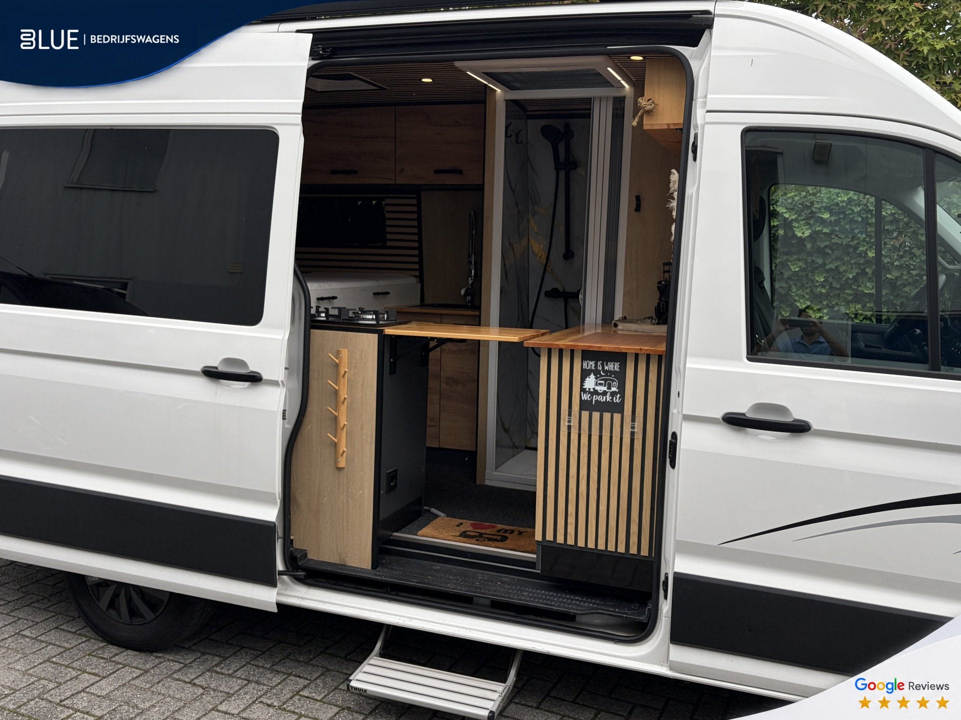 Volkswagen Crafter Camper met nieuw interieur! Euro6 Off-Gri, Buscamper of Camperbus, Info@bluebedrijfswagens.nl, Volkswagen, Bedrijf
