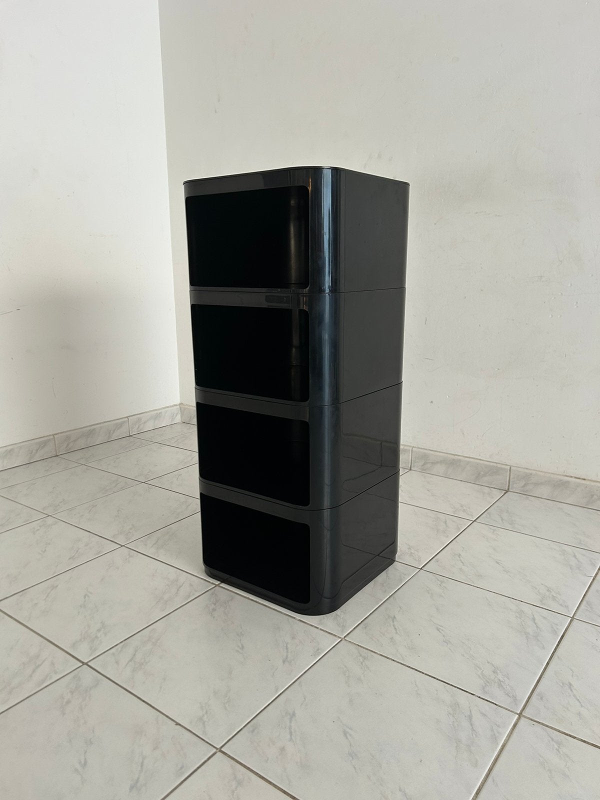 Kartell Anna Castelli Componobili vierkant, Huis en Inrichting, Kasten | Ladekasten, Gebruikt, Ophalen of Verzenden, 3 of 4 laden