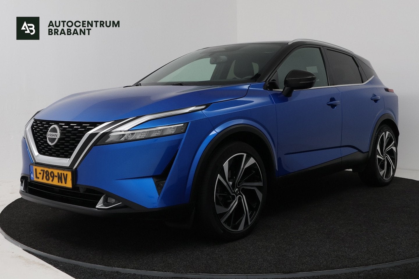 Nissan QASHQAI 1.3 MHEV Xtronic Tekna Plus (PANO, TREKHAAK,, Euro 6, Blauw, Hybride Elektrisch/Benzine, Qashqai