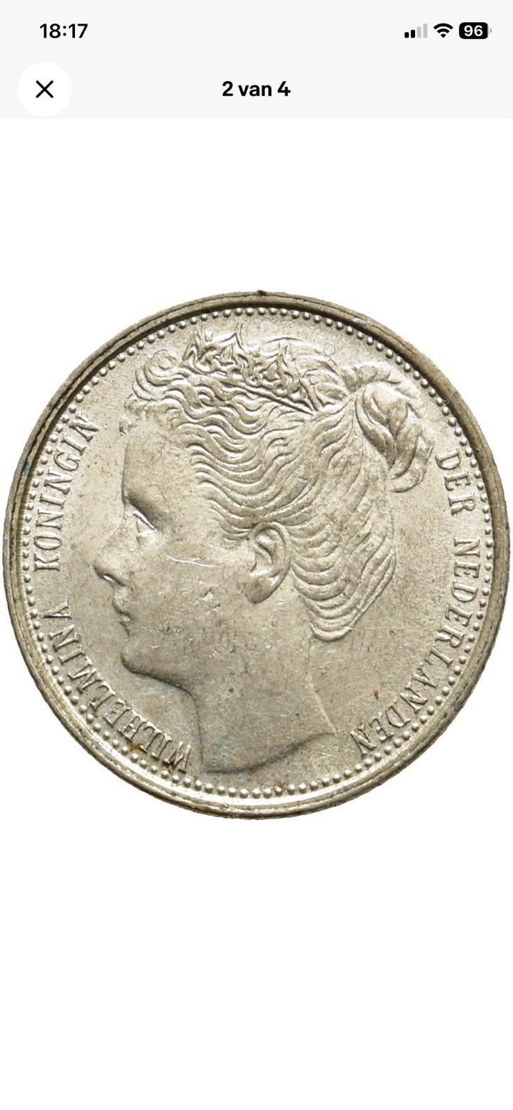 10 Cent 1903. Prachtig/Unc., Zilver, Ophalen of Verzenden, 10 cent, Koningin Wilhelmina