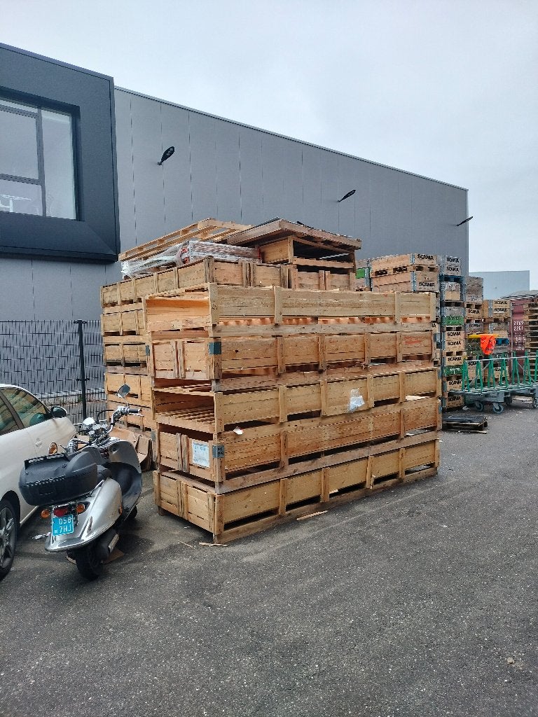Gratis hout, grote bakken 324x117x45, Ophalen, 50 mm of meer, Balk, Minder dan 200 cm