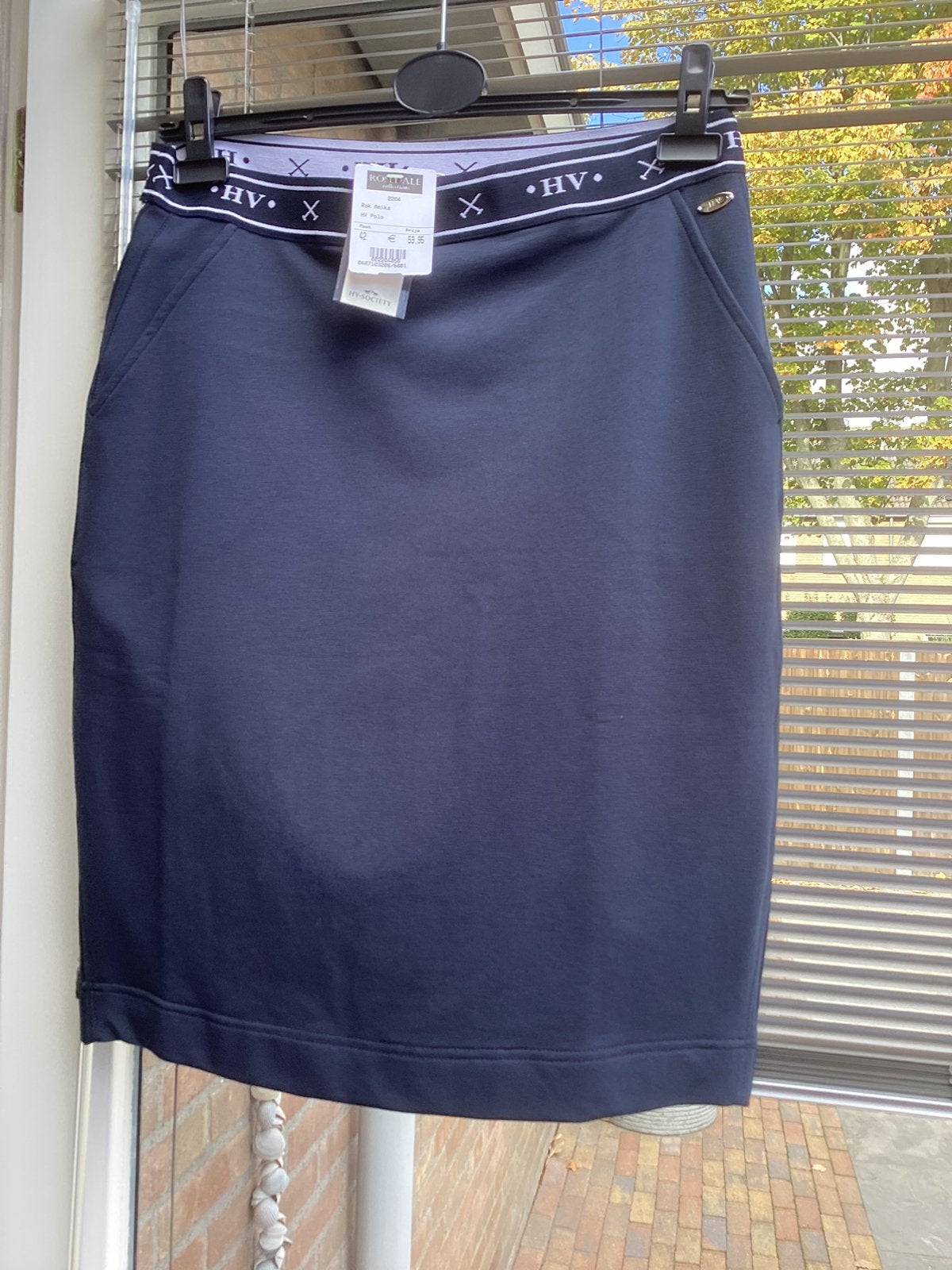 HV polo rok blauw, Ophalen of Verzenden, Nieuw, Maat 42/44 (L), Blauw