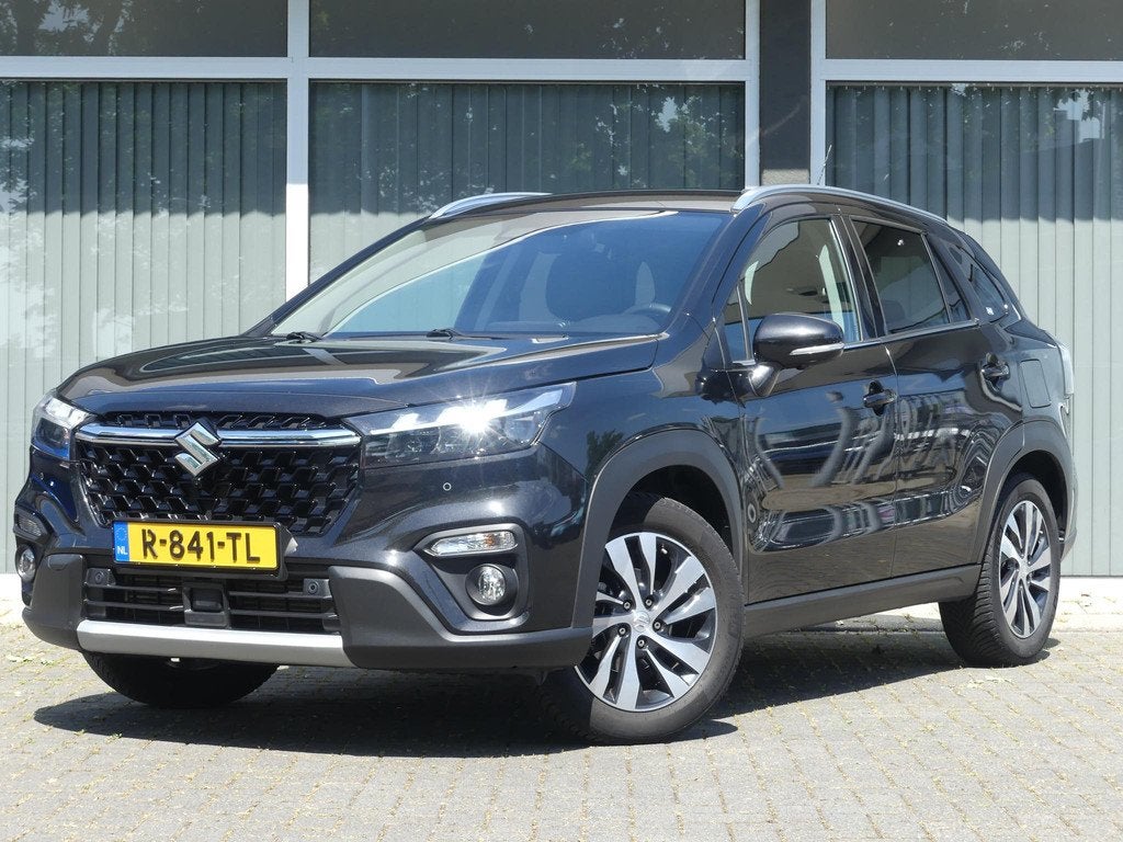 Suzuki S-Cross 1.4 Boosterjet AllGrip Style Smart Hybrid Tre, Auto's, Suzuki, 12 maanden, Gebruikt, Zwart, Leder