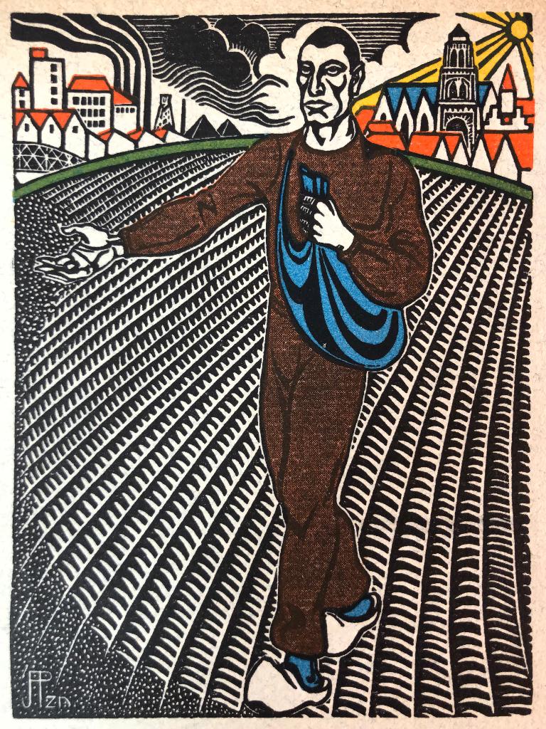 Mooie kunst bij het Grafiekkabinet J.Franken Pzn., Ophalen of Verzenden
