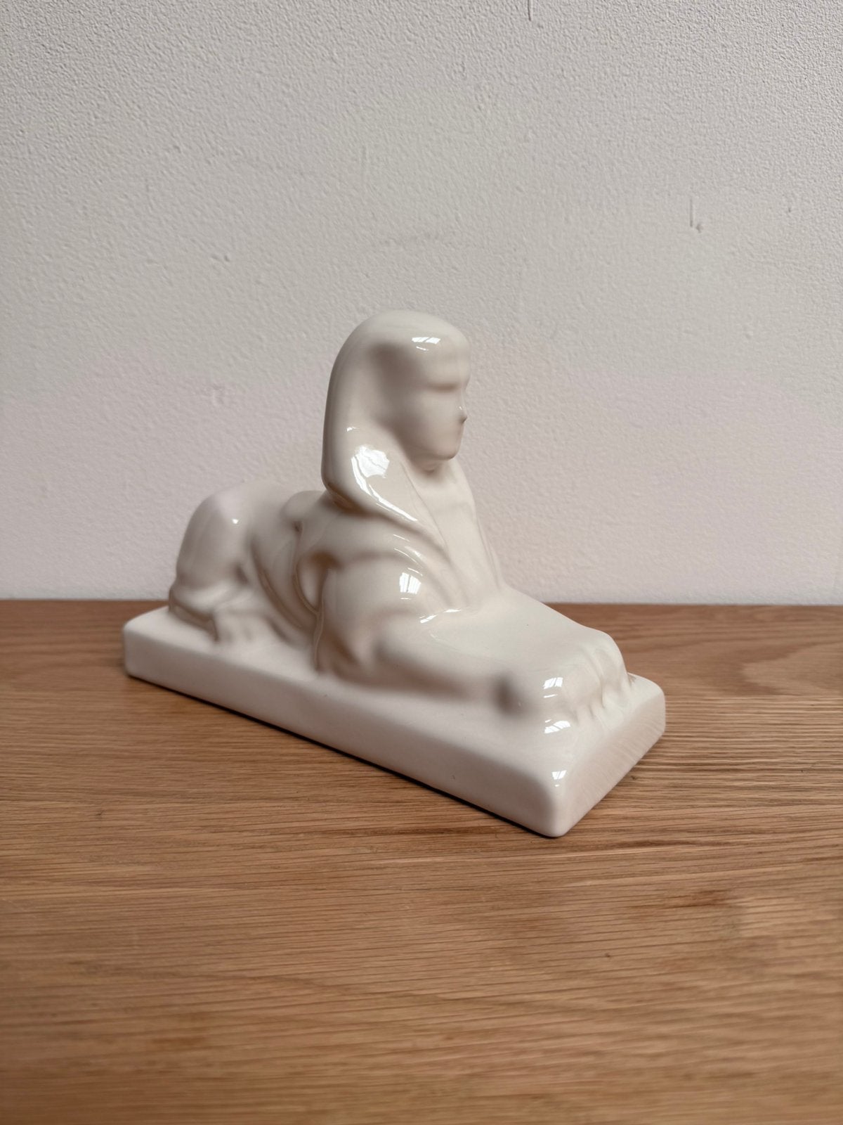 Vintage ‘De Sphinx’ Beeld Charles Vos, Ophalen of Verzenden, Zo goed als nieuw, Overige typen